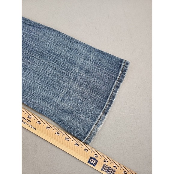 Vigoss Jeans Women 29x31 Boot Cut Low Rise Stretch Distressed Flap Pockets - Picture 9 of 9